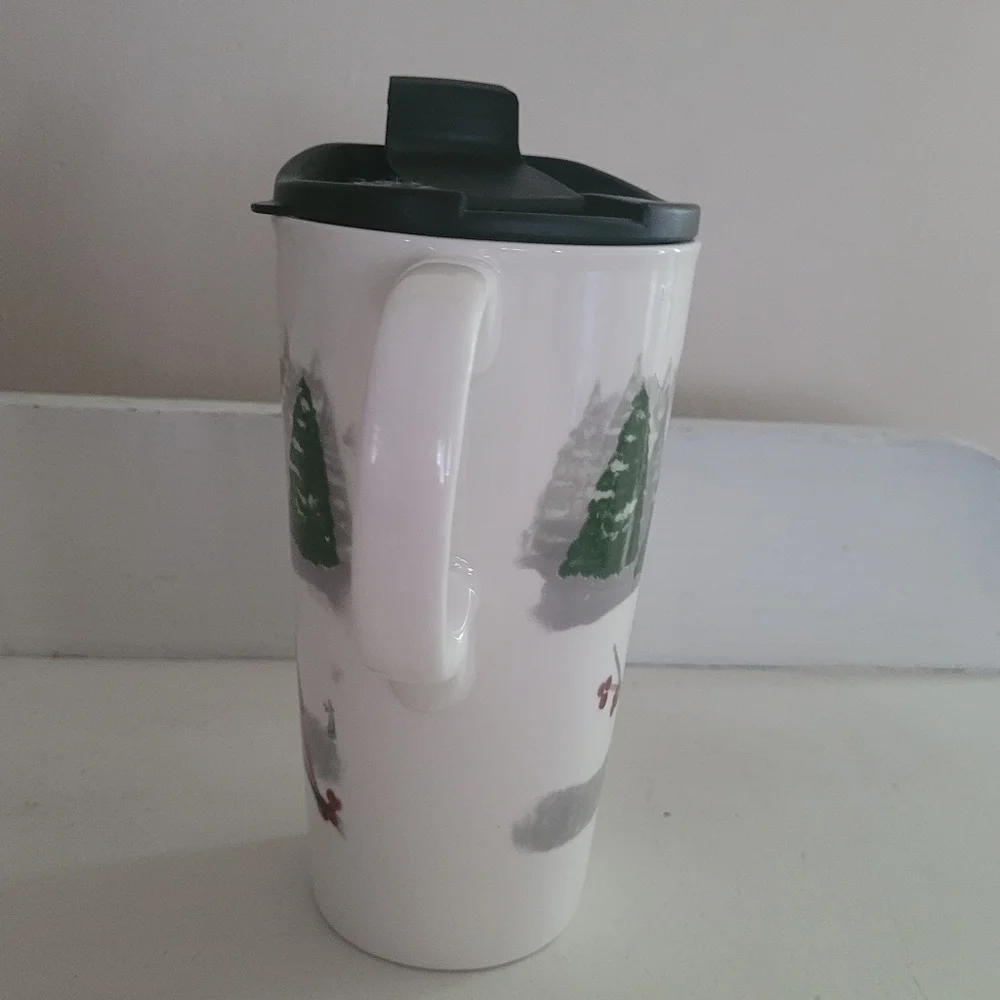 Cypress Winter Cardinal Travel Mug - Picture 9 of 10